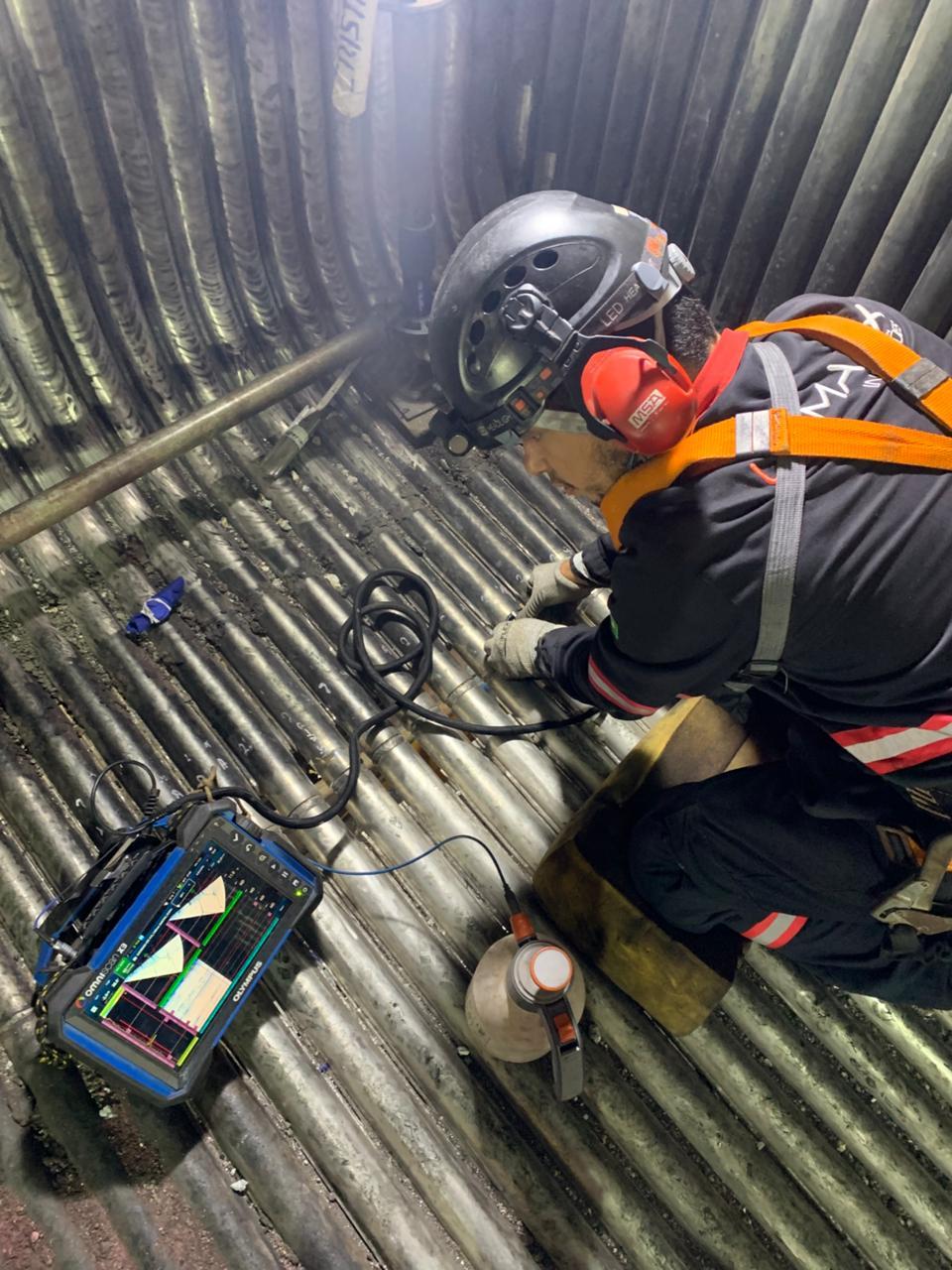 PAUT boiler inspection