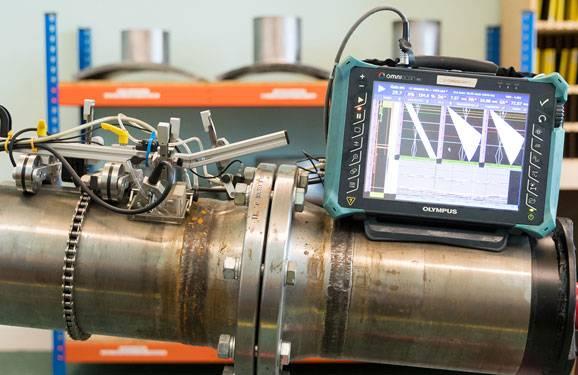 PAUT weld scan